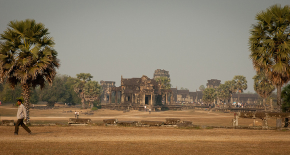 An outer-lying temple of Angkor Wat